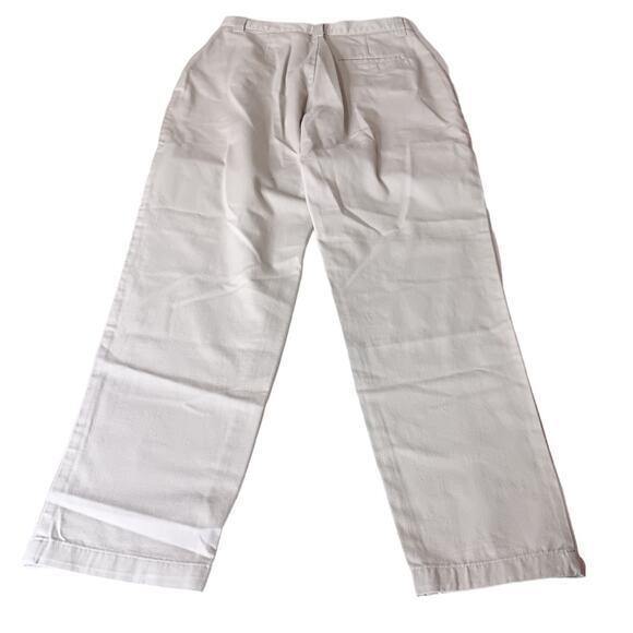 90s LEE VINTAGE Women's‎ Chino Pants Khakis Taper NEW Old Stock Size 8 29x31.5 - Picture 5 of 11